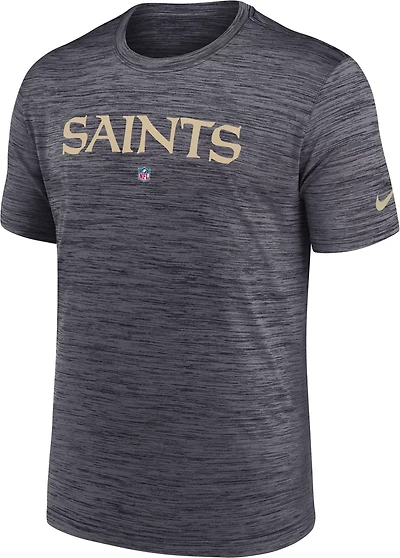 Nike Men's New Orleans Saints Team Issue Velocity Graphic T-shirt