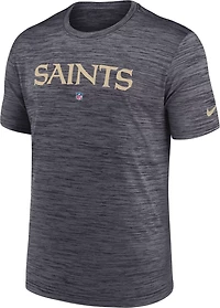 Nike Men's New Orleans Saints Team Issue Velocity Graphic T-shirt