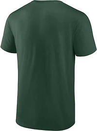 Fanatics Men's University of Miami Fundamentals Modern Triblend T-shirt