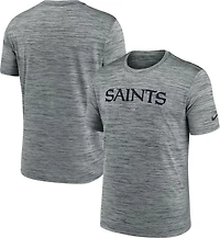 Nike Men's New Orleans Saints Team Issue Velocity Graphic T-shirt