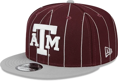 New Era Men's Texas A&M University Vintage Snap 9FIFTY Cap