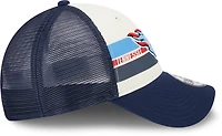 New Era Men's Tennessee Titans Team Stripe 9FORTY Cap