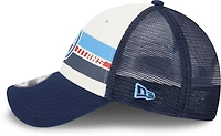 New Era Men's Tennessee Titans Team Stripe 9FORTY Cap