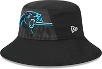 New Era Men's Carolina Panthers Training Bucket Hat
