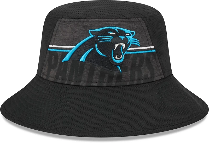 New Era Men's Carolina Panthers Training Bucket Hat