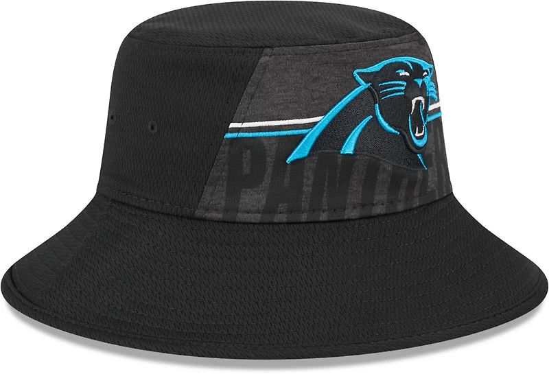 New Era Men's Carolina Panthers Training Bucket Hat