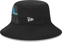 New Era Men's Carolina Panthers Training Bucket Hat