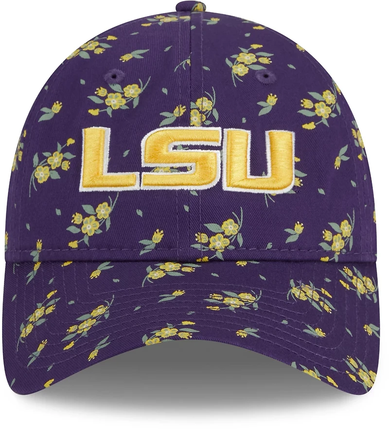 New Era Women's Louisiana State University Bloom OTC Adjustable 9TWENTY Cap