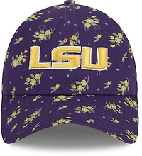 New Era Women's Louisiana State University Bloom OTC Adjustable 9TWENTY Cap