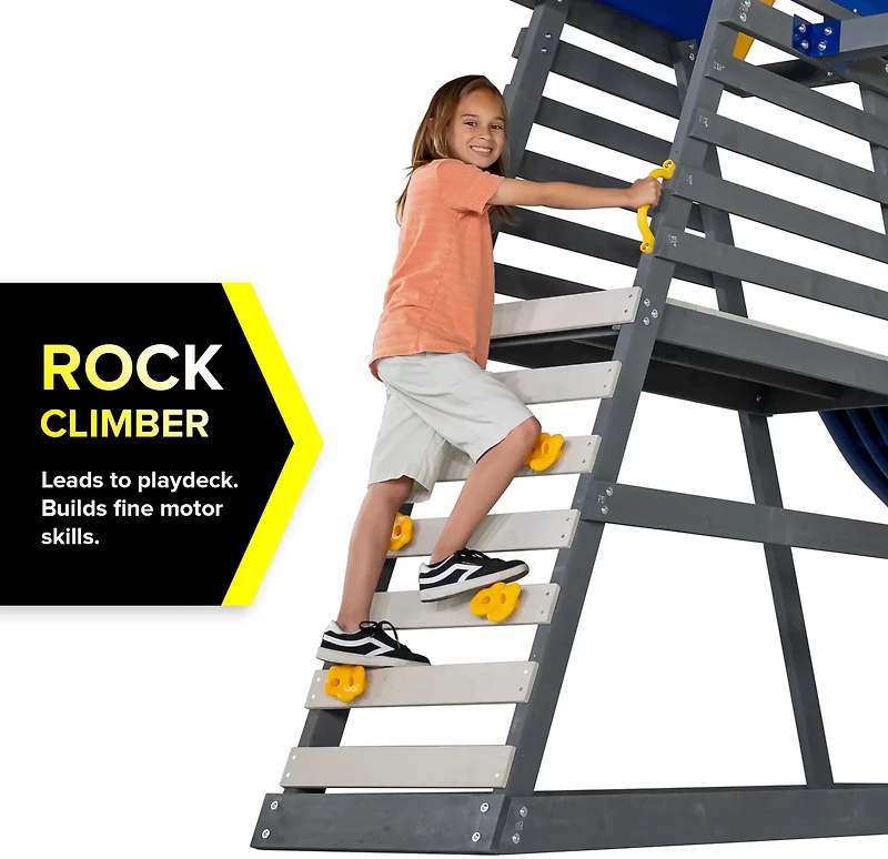 Sportspower Mill Creek Canyon Wooden Swing Set