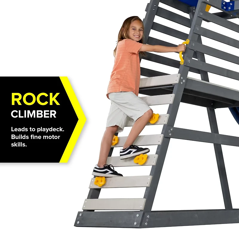 Sportspower Mill Creek Canyon Wooden Swing Set