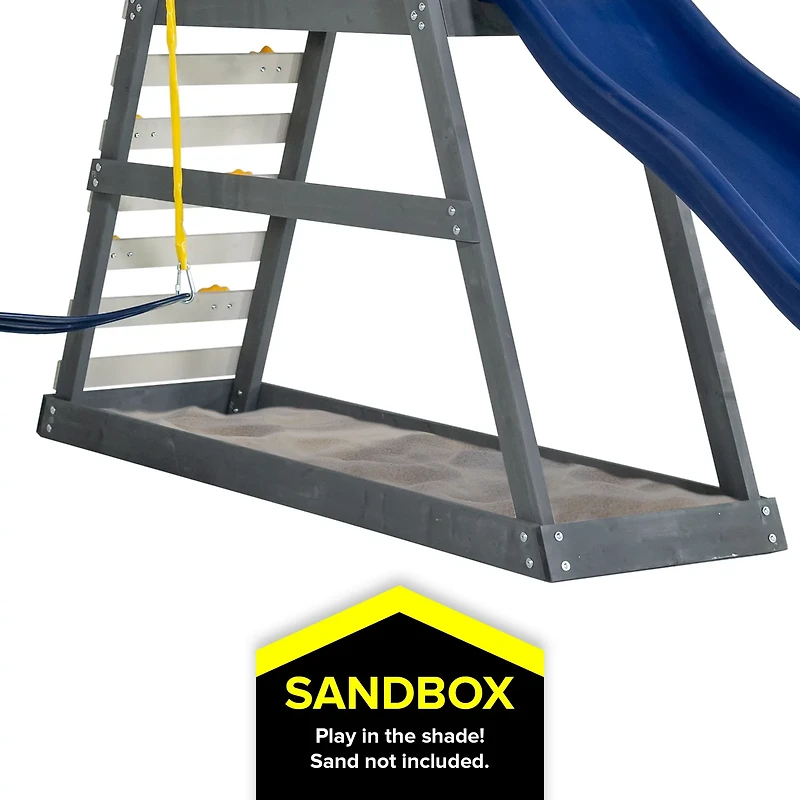 Sportspower Mill Creek Canyon Wooden Swing Set