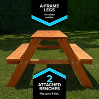 Sportspower Kids Wooden Picnic Table
