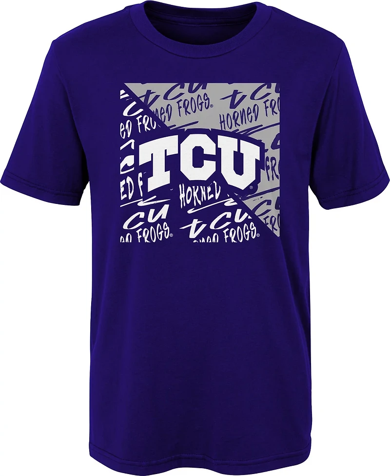 Outerstuff Boys' 4-7 Texas Christian University Divide T-shirt