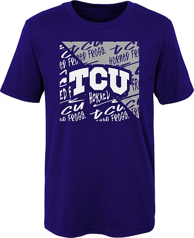 Outerstuff Boys' 4-7 Texas Christian University Divide T-shirt