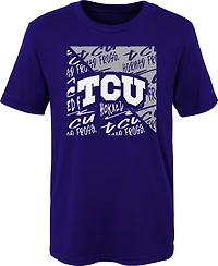 Outerstuff Boys' 4-7 Texas Christian University Divide T-shirt