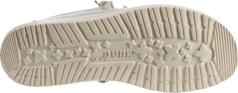 HEYDUDE Men's Wally Texas Canvas Slip-On Shoes