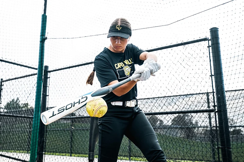 EASTON Women's 2023 Ghost Double Barrel Fastpitch Softball Bat (-10)