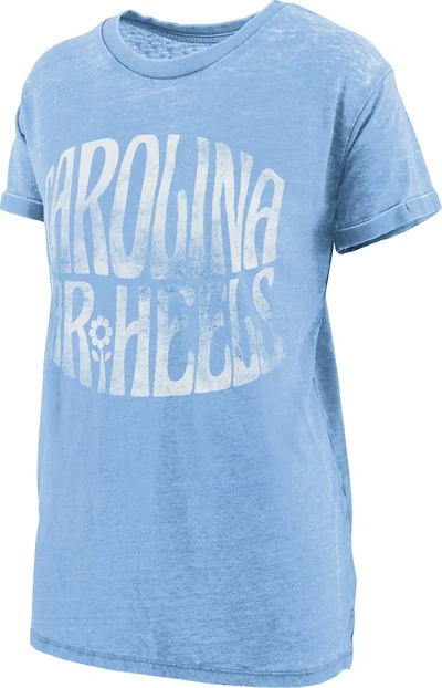 Three Square Women’s University of North Carolina Vintage Boyfriend Goldie Graphic T-shirt