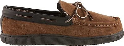 Magellan Outdoors Men's Leather Moc II Slippers
