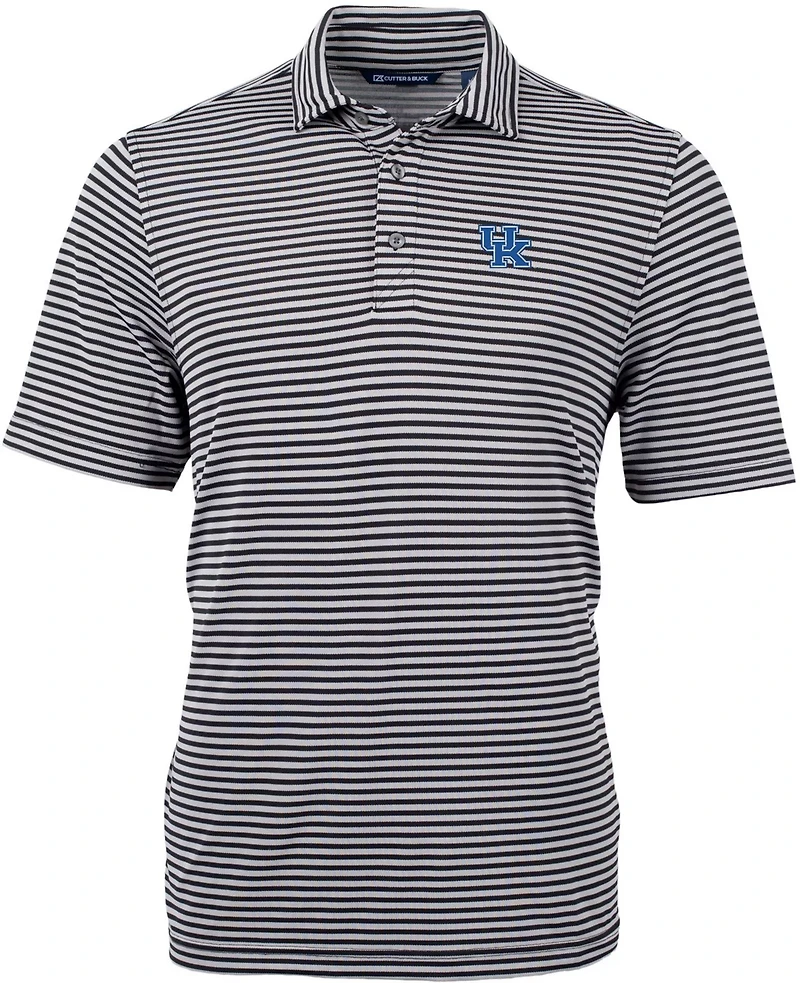 Cutter  Buck Kentucky Wildcats Virtue Eco Pique Stripe Recycled Polo