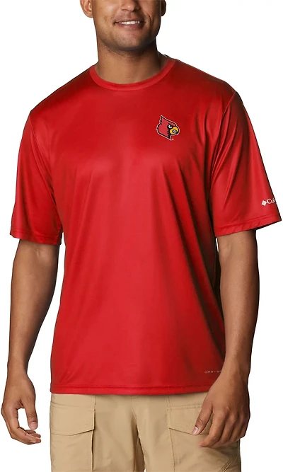 Columbia Sportswear Men's University of Louisville Terminal Tackle T-shirt
