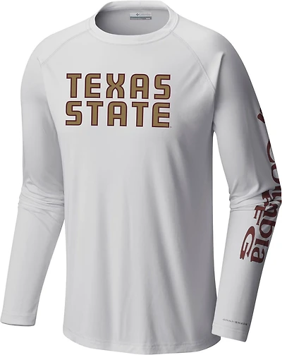 Columbia Sportswear Men's Texas State University Terminal Tackle Long Sleeve T-shirt
