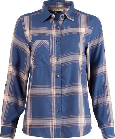 Magellan Outdoors Women's Willow Creek Plaid Long Sleeve Shirt
