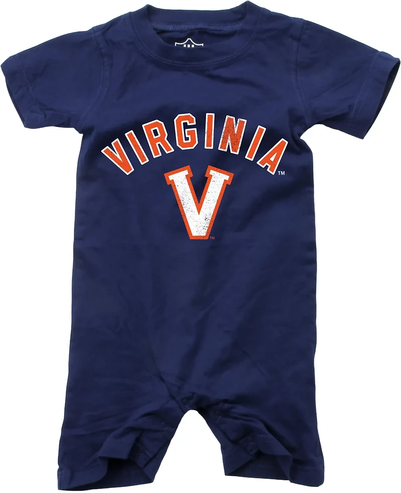 Wes and Willy Infant Boys' University of Virginia Team Romper