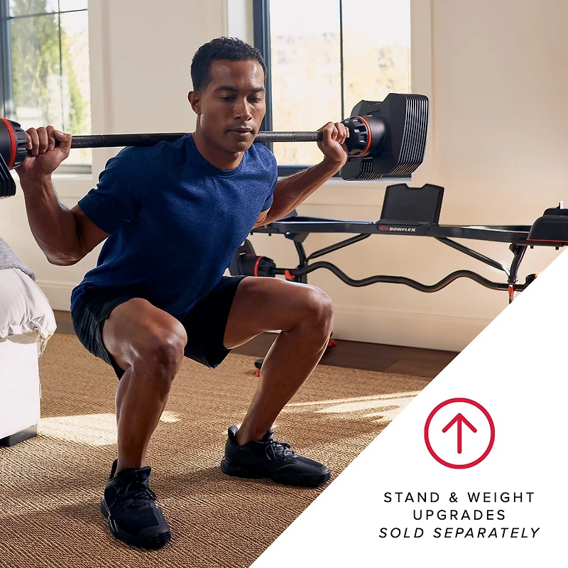 Bowflex SelectTech 2080 Barbell w/ Curl Bar