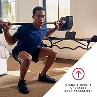 Bowflex SelectTech 2080 Barbell w/ Curl Bar