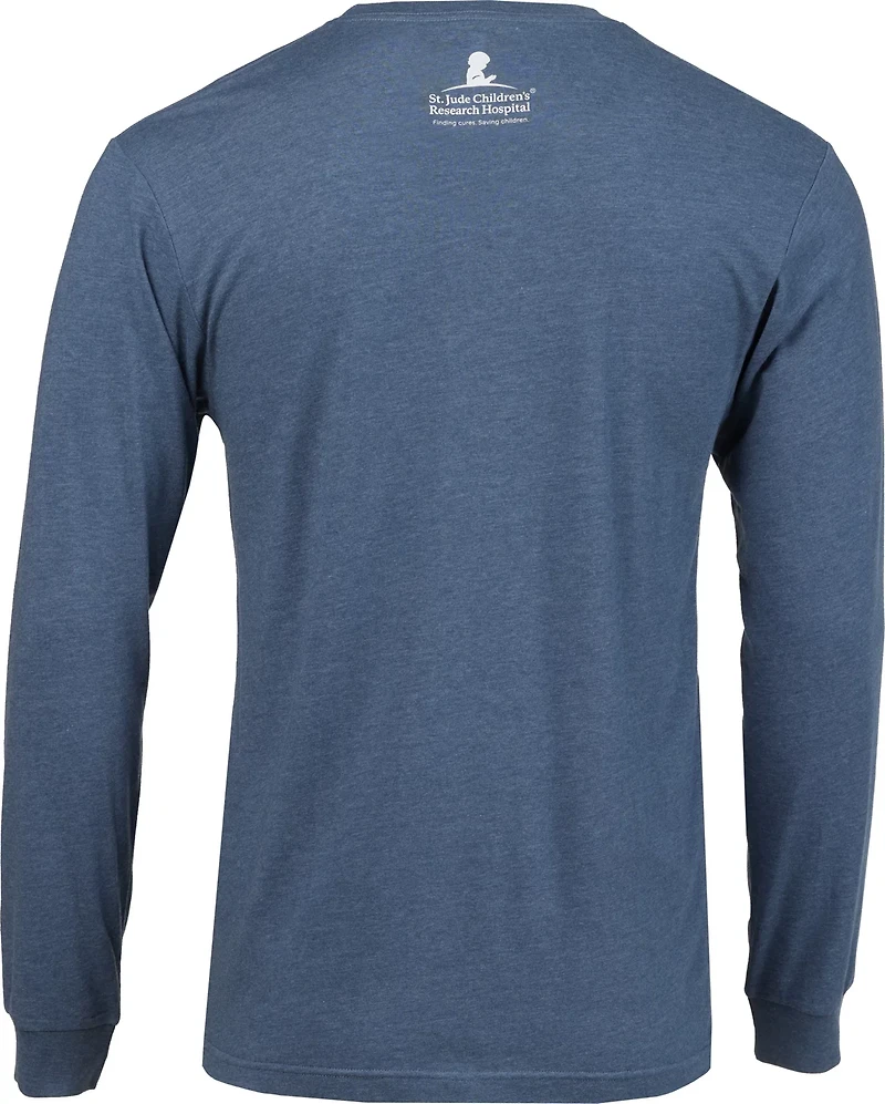 St. Jude's Children's Research Hospital Men's Gnomes Sleigh Long Sleeve T-shirt