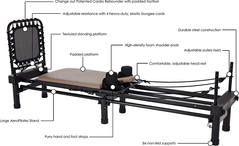 AeroPilates 651 Pilates Reformer