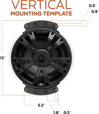 ECOXGEAR SoundExtreme Waterproof 8in Subwoofer