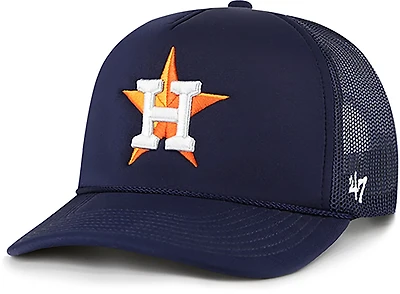 '47 Men's Houston Astros Foam Front Mesh Trucker Cap