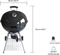 Outdoor Gourmet Canyon Charcoal Kettle Grill
