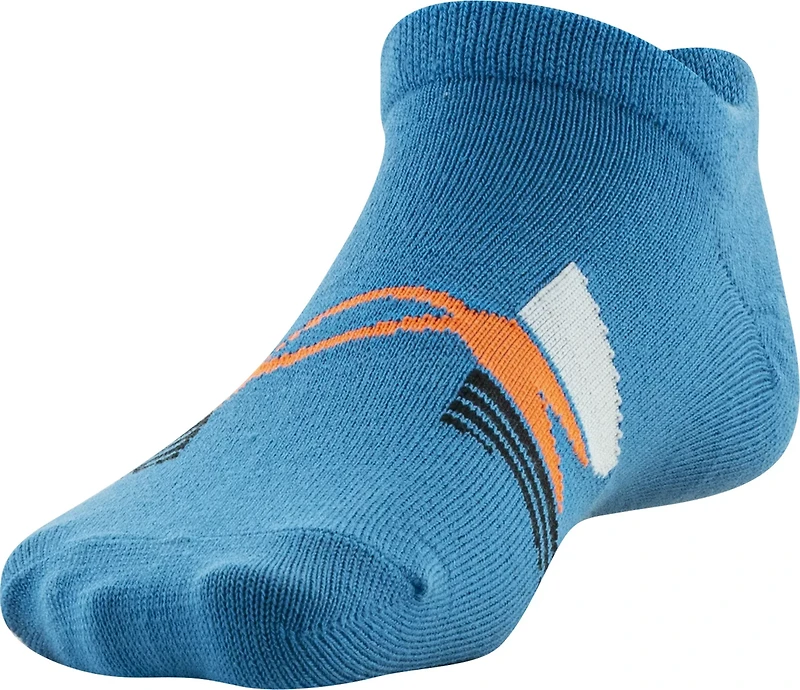 Under Armour Youth Essential Lite No-Show Socks 6-Pack