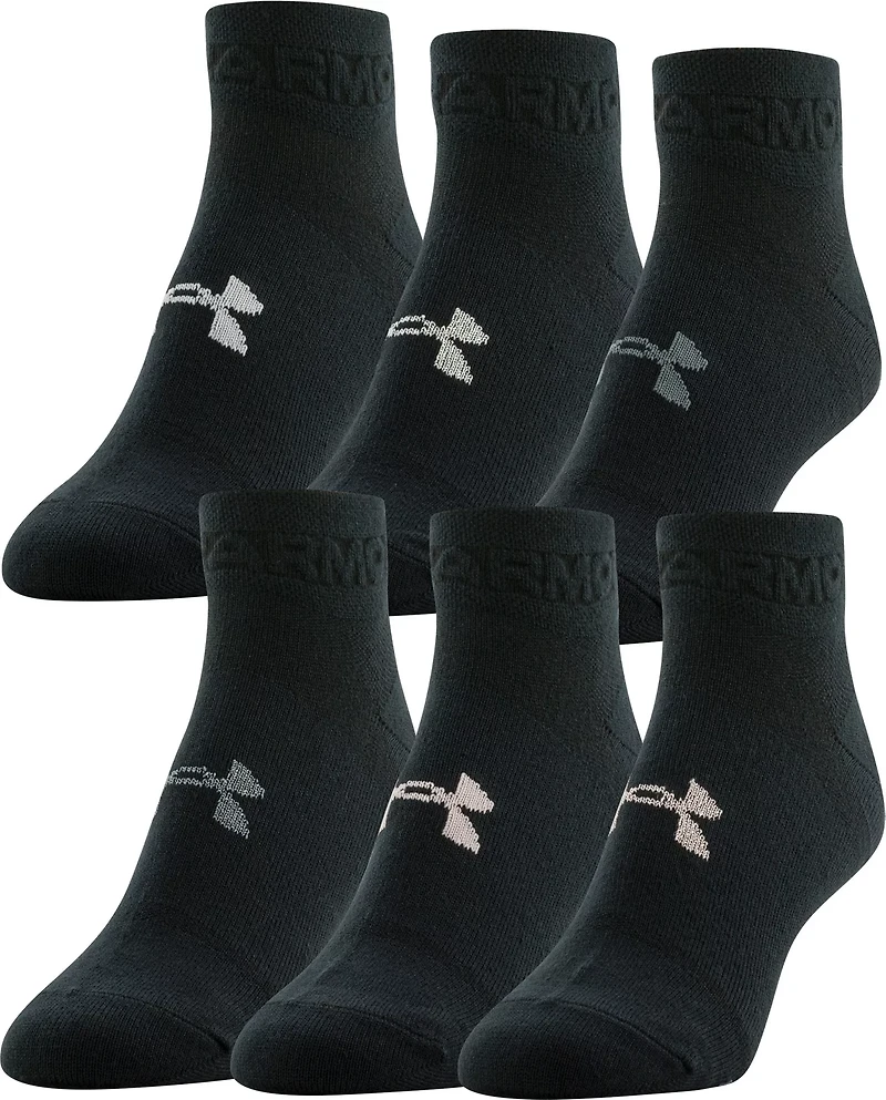 Under Armour Essential Lightweight Low Cut Socks 6-Pack