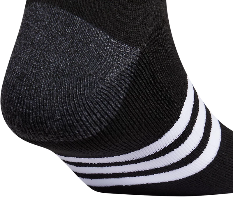 adidas Men's Cushioned 3-Stripe 3.0 No-Show Socks 3-Pack