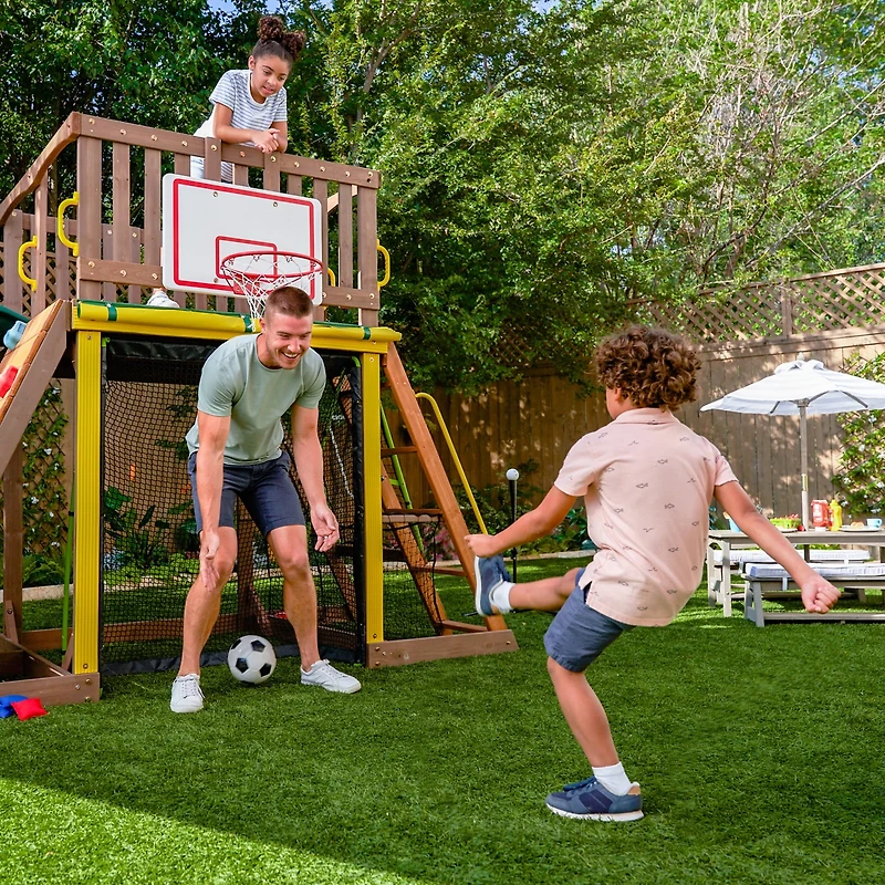 KidKraft All-in-One Sports Adventure Wooden Playset