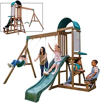 KidKraft Wilderness Point Wood Swing Set