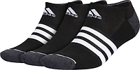 adidas Men's Cushioned 3-Stripe 3.0 No-Show Socks 3-Pack