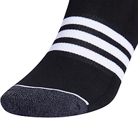 adidas Men's Cushioned 3-Stripe 3.0 No-Show Socks 3-Pack