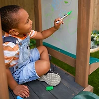 KidKraft Wilderness Point Wood Swing Set