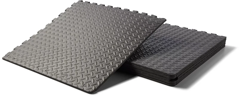 BCG ½” Diamond Plate Fitness Flooring System 6-Pack