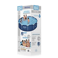 Bestway Steel Pro 12 ft x 30 in Above Ground Pool Set