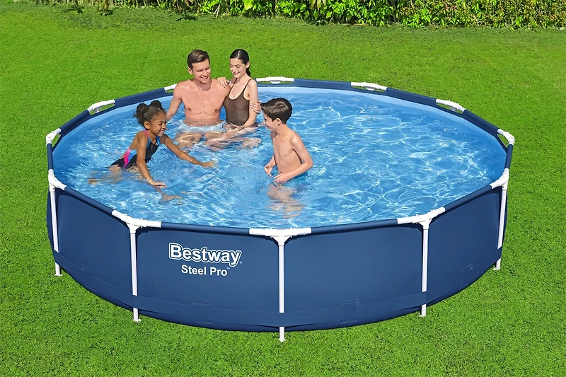 Bestway Steel Pro 12 ft x 30 in Above Ground Pool Set