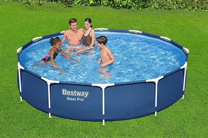 Bestway Steel Pro 12 ft x 30 in Above Ground Pool Set