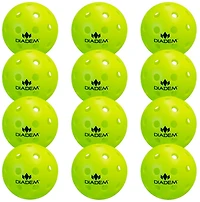 DIADEM Premier Training Pickleball Balls 12-Pack