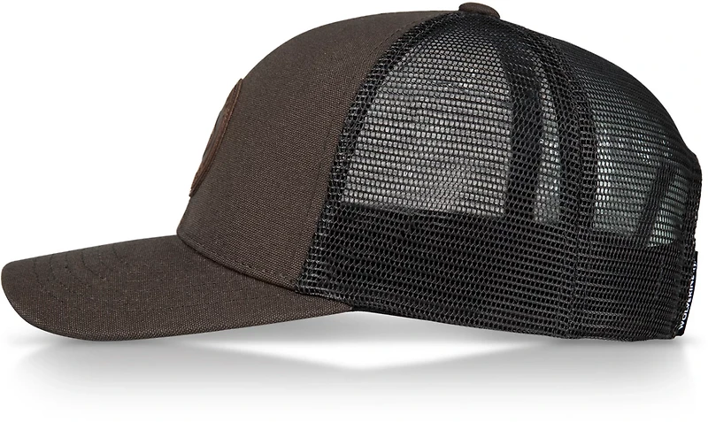 Wolverine 1883 Leather Patch Heavy Duty Canvas Adjustable Cap